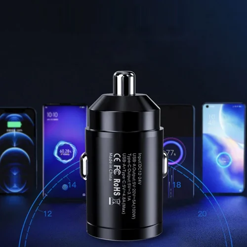(🔥Spring Promotion 48% OFF) Multi Compatible 100W Fast Charging Car Charger-Festivesl