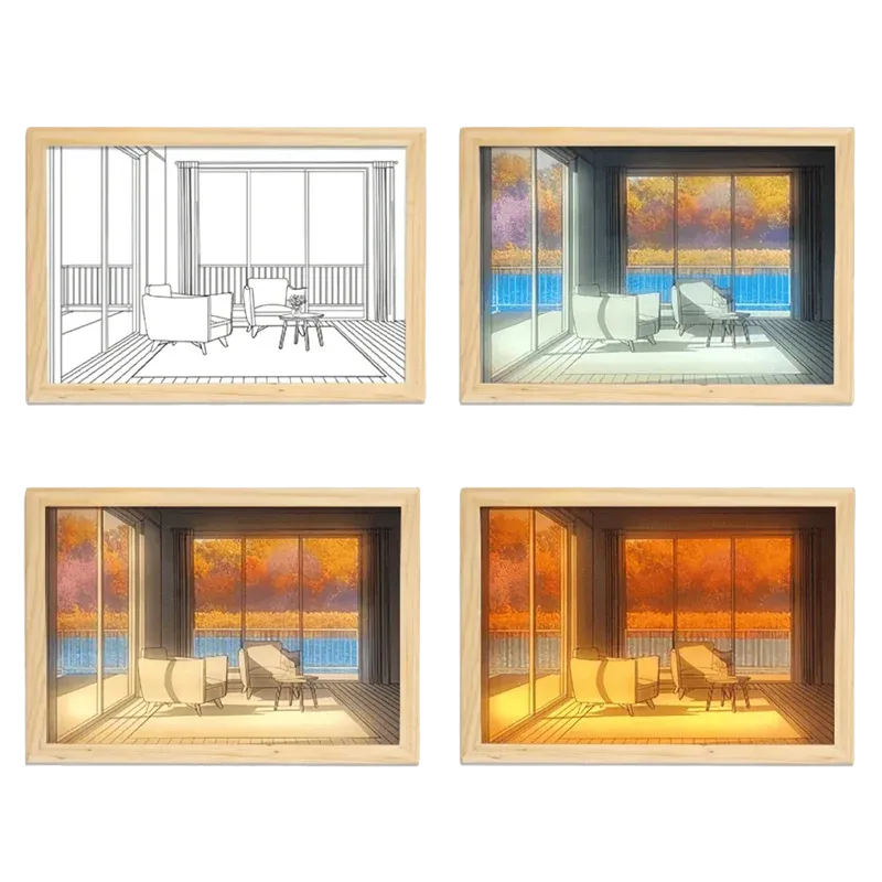 (🔥Summer Sale 48% OFF🔥)Creative light painting-Festivesl