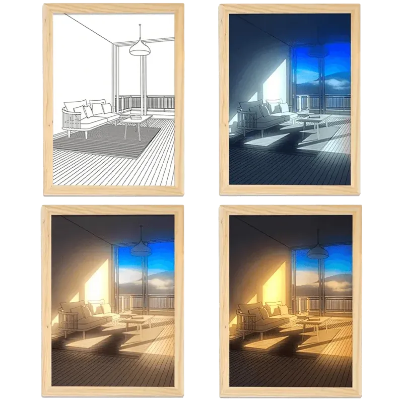 (🔥Summer Sale 48% OFF🔥)Creative light painting-Festivesl