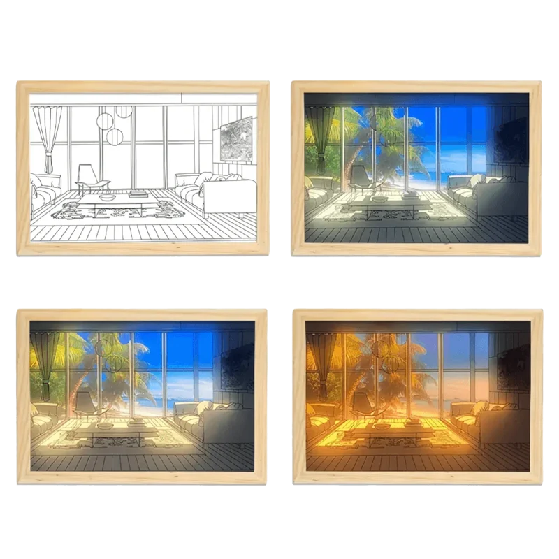 (🔥Summer Sale 48% OFF🔥)Creative light painting-Festivesl