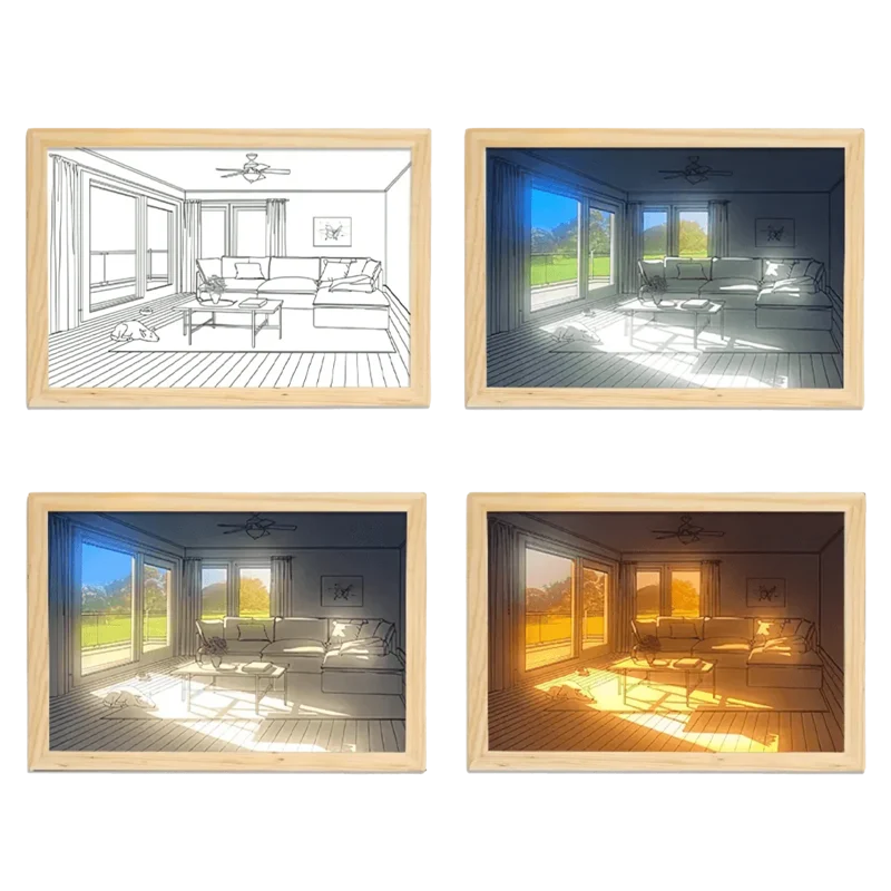 (🔥Summer Sale 48% OFF🔥)Creative light painting-Festivesl