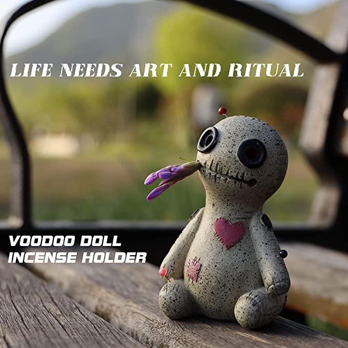 🎃Halloween Promotion 49% Off - Voodoo Doll Cone Incense Burner👻-Festivesl