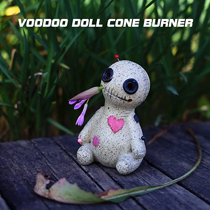 🎃Halloween Promotion 49% Off - Voodoo Doll Cone Incense Burner👻-Festivesl