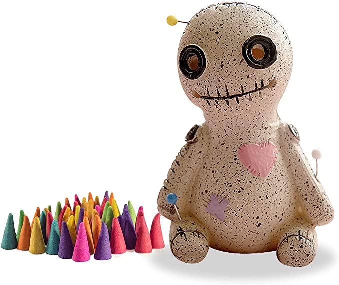 🎃Halloween Promotion 49% Off - Voodoo Doll Cone Incense Burner👻-Festivesl