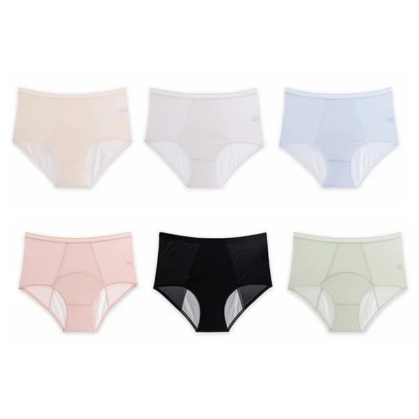 🔥Last Day Promotion -50% OFF🔥 - High Waist Leak Proof Ice Silk Panties Plus Size L-6XL-Festivesl