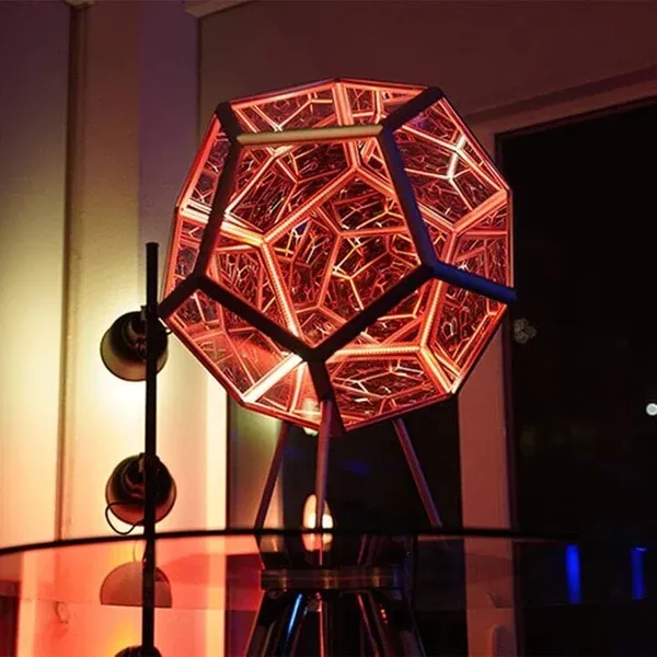 ✨The InfiniteX Dodecahedron Color Art Light- A visual feast through dimensions🎁(Free Worldwide Freight)-Festivesl