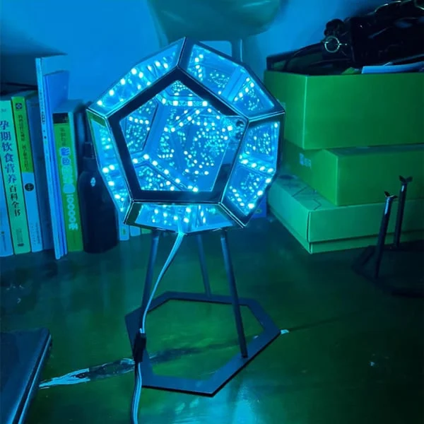 ✨The InfiniteX Dodecahedron Color Art Light- A visual feast through dimensions🎁(Free Worldwide Freight)-Festivesl