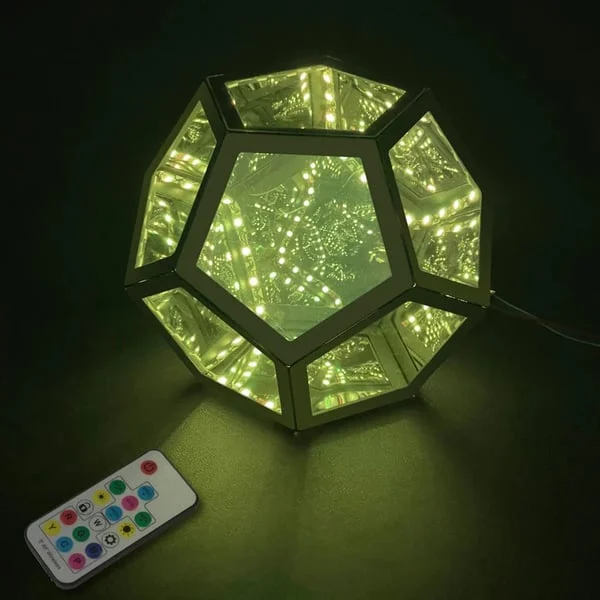 ✨The InfiniteX Dodecahedron Color Art Light- A visual feast through dimensions🎁(Free Worldwide Freight)-Festivesl
