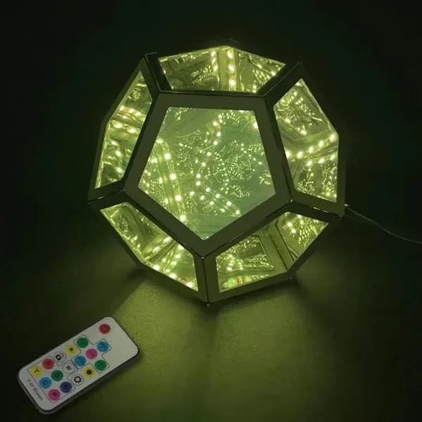 ✨The InfiniteX Dodecahedron Color Art Light- A visual feast through dimensions🎁(Free Worldwide Freight)-Festivesl