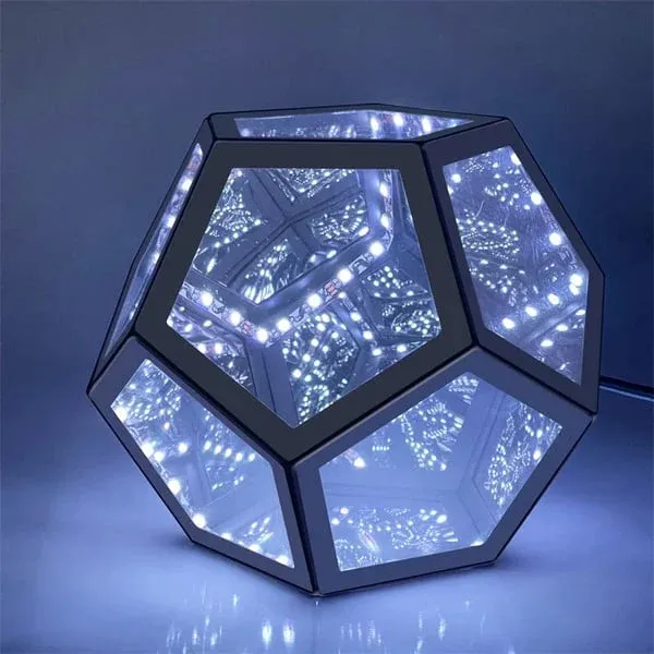 ✨The InfiniteX Dodecahedron Color Art Light- A visual feast through dimensions🎁(Free Worldwide Freight)-Festivesl