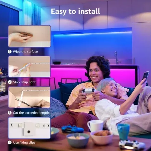 (🔥Last Day Promotion-49% OFF) LED Strip Light USB Bluetooth 5050 5V LED RGB Lights (BUY 2 FREE SHIPPING)-Festivesl