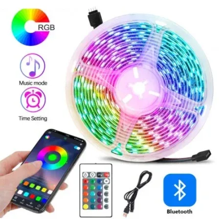(🔥Last Day Promotion-49% OFF) LED Strip Light USB Bluetooth 5050 5V LED RGB Lights (BUY 2 FREE SHIPPING)-Festivesl