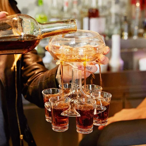 (💥HOT SALE-40% OFF💥)6 Shot Liquor Dispenser-Festivesl