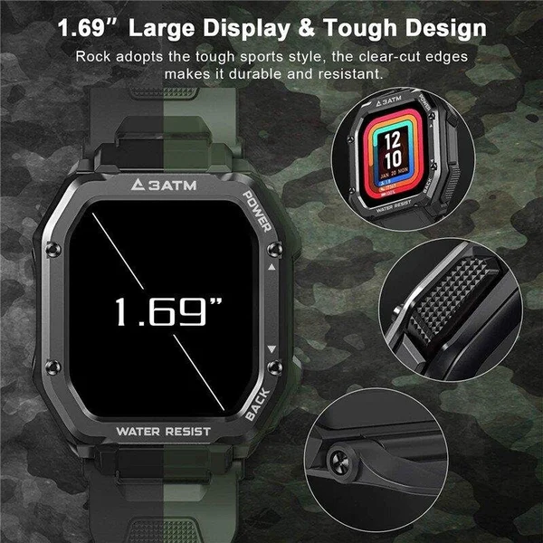 🔥Hot Sales Promotion🔥Outdoor Sports Three Defense Smart Watch-Festivesl