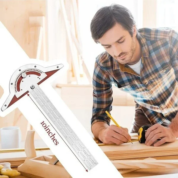🔥Last Day Promotion 49%OFF🔥Ultra-precision woodworking scriber measuring tool📏📐-Festivesl