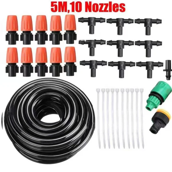 🔥Last Day Promotion -50% OFF🔥 - Fog Cooled Automatic Irrigation System-Buy 2 Free Shipping Now!!!-Festivesl