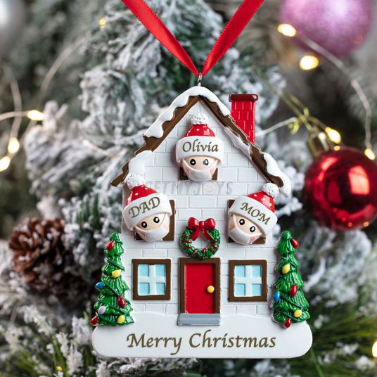 Personalized Ornament 2021 Family Christmas Ornament-Festivesl