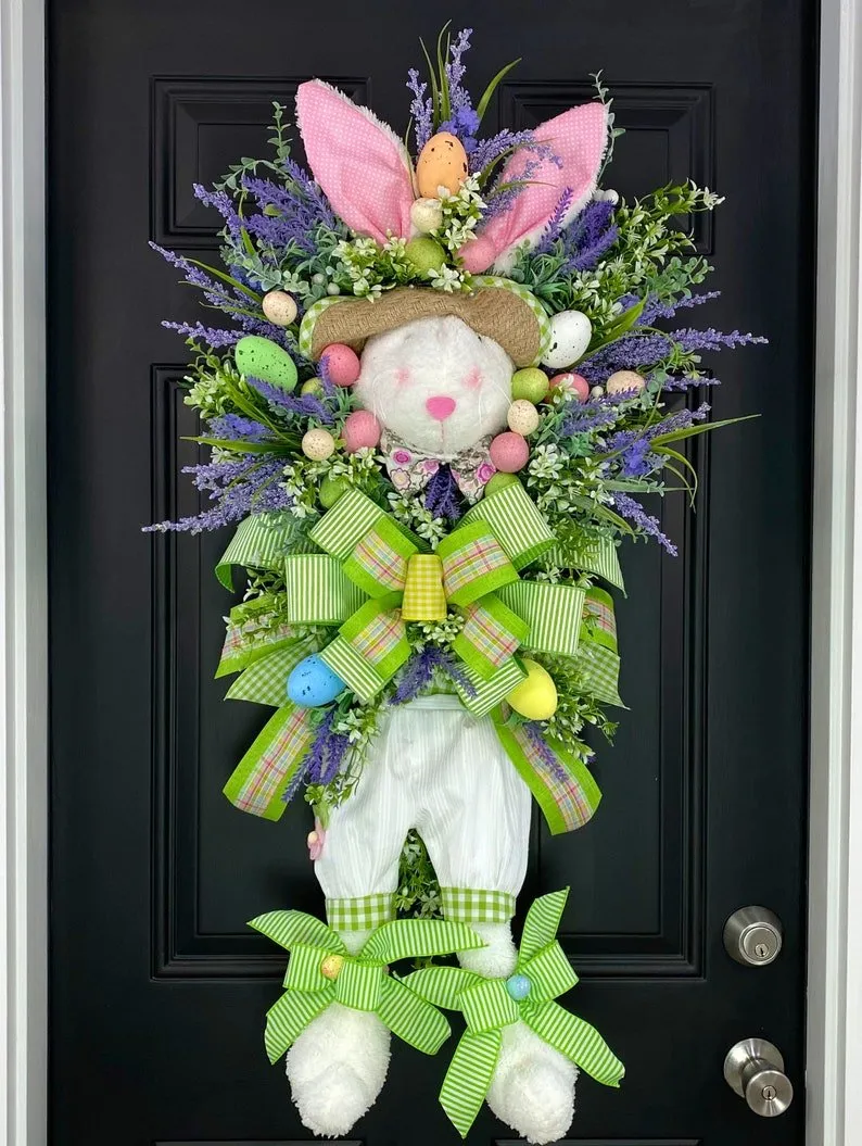 🐰💐2023 NEW EASTER BUNNY COLORFUL WREATH🐰💐——🔥LIMITED DISCOUNT🔥-Festivesl