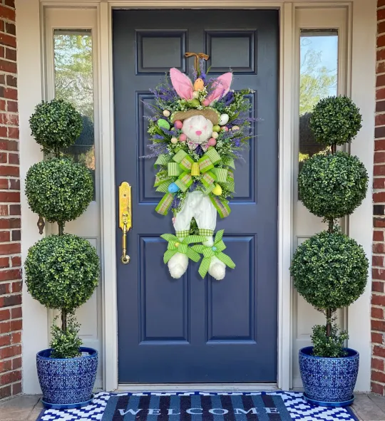 🐰💐2023 NEW EASTER BUNNY COLORFUL WREATH🐰💐——🔥LIMITED DISCOUNT🔥-Festivesl