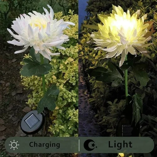 🎁Best Mother's Day Gift Of 2023🎁Outdoor Chrysanthemum Solar Garden Stake Decor Lights-Festivesl