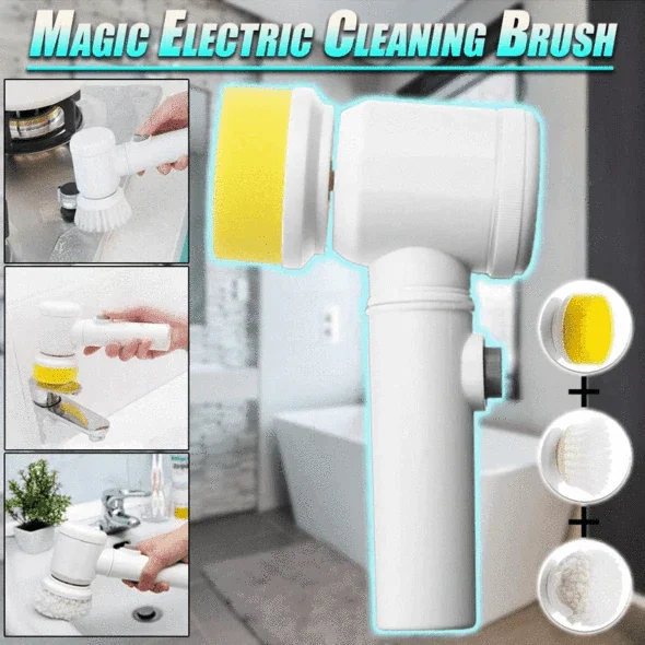 ( SAVE 49% OFF) Magic Electric Cleaning Brush USB rechargeable-Festivesl