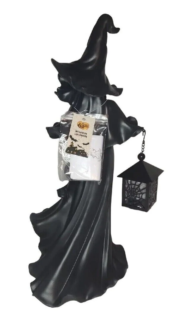 Halloween Lanterns Witch Statues-Festivesl