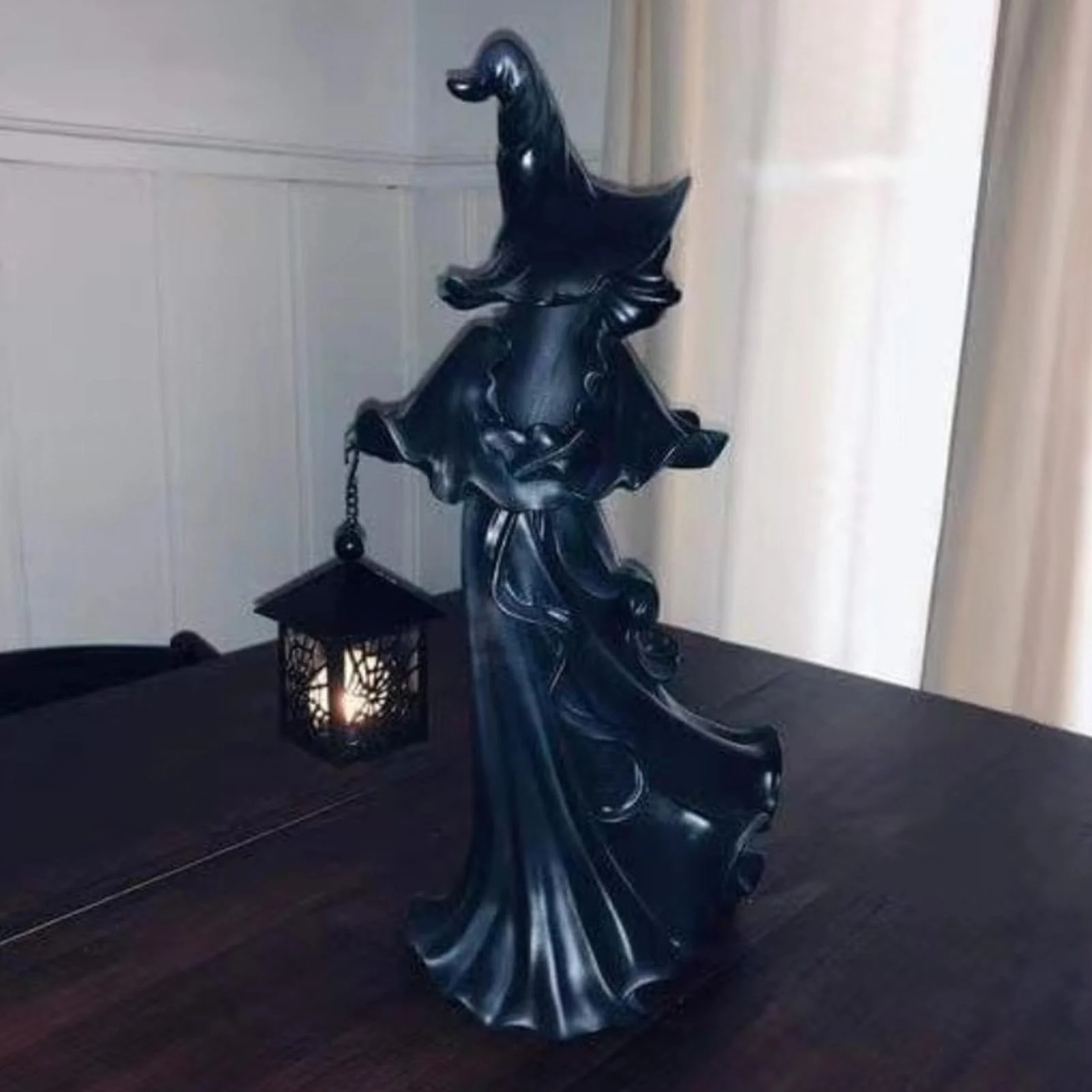 Halloween Lanterns Witch Statues-Festivesl