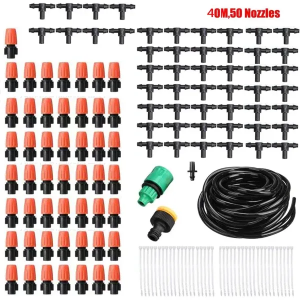 🔥Last Day Promotion -50% OFF🔥 - Fog Cooled Automatic Irrigation System-Buy 2 Free Shipping Now!!!-Festivesl