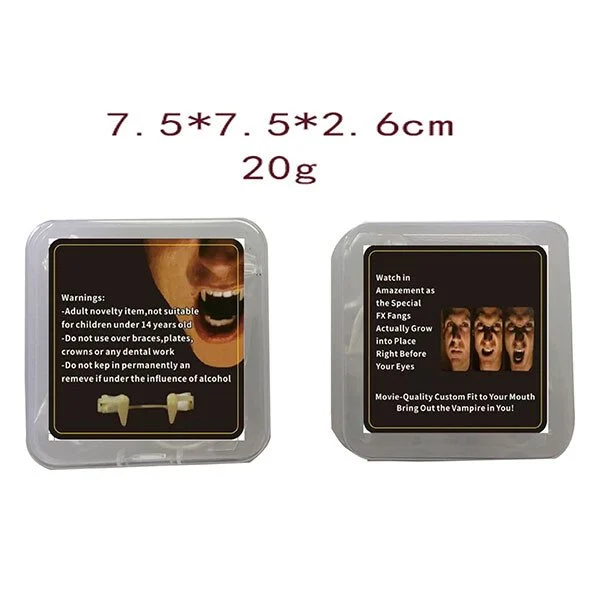 （🔥Hot Sale-49% OFF）Retractable Halloween Vampire Fangs-Festivesl