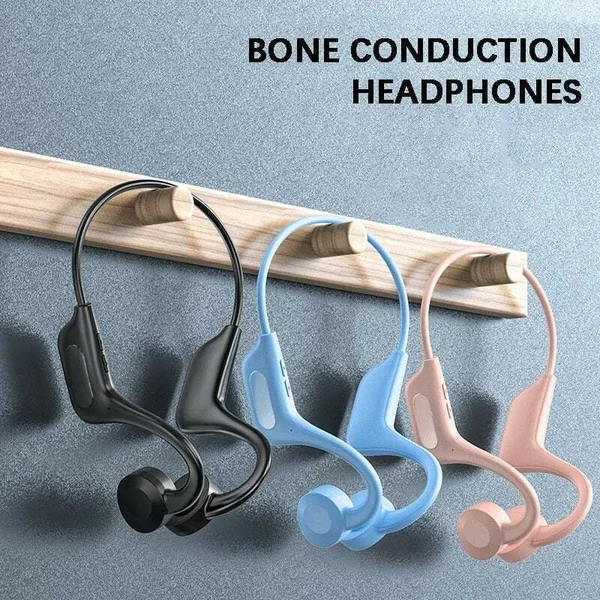 🔥Last Day 49% OFF🔥Bone Conduction Bluetooth Headphones（ Comfort, sound clarity A+++）-Festivesl