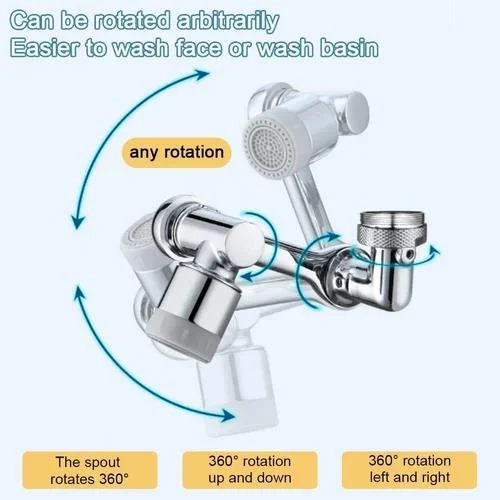 🔥2023 Summer Hot Sale 48% OFF🔥Universal 1080° Swivel Robotic Arm Swivel Extension Faucet Aerator - BUY 3 GET EXTRA 10% OFF & FREE SHIPPING -Festivesl