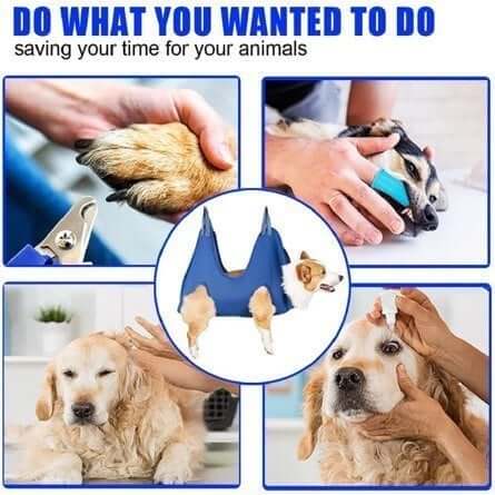 💖Mother's Day Sale-48% OFF💖 Pet Grooming Hammock for Cats and Dogs-Festivesl