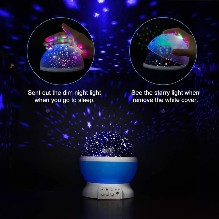 🔥🔥2023 Hot Sale - 49% OFF🎁Star Master Dream Color Changing Rotating Projection Lamp-Festivesl
