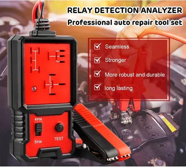 🛠Automotive Relay Tester🚗Circuit Tester 🛺Auto Repair Tool-Festivesl