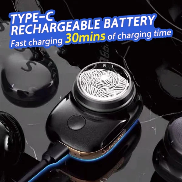 Last Day Special Sale 49% OFF - Mini-shave Portable Electric Shaver-Festivesl