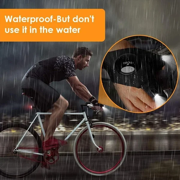 LED gloves with waterproof light-Festivesl