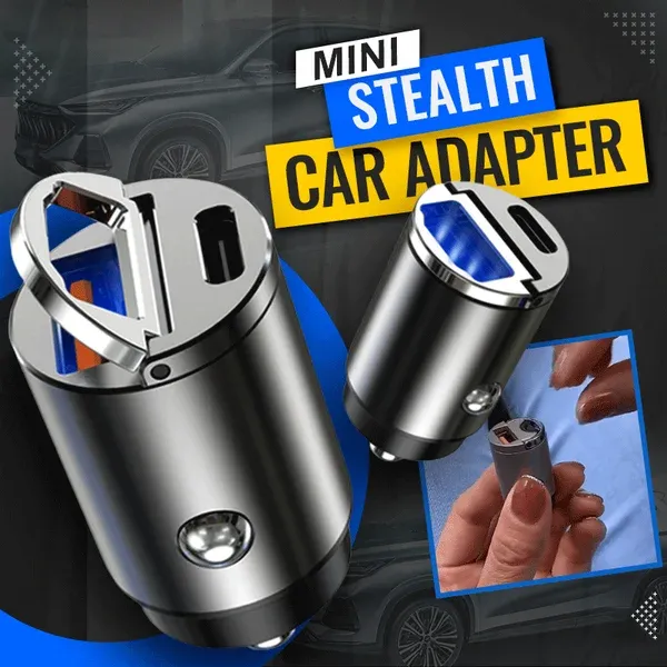 (✨ UP TO 48% OFF) MINI STEALTH CAR ADAPTER -BUY 2 FREE SHIPPING-Festivesl