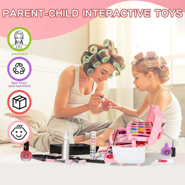 Kids Washable Makeup Beauty Kit-Festivesl