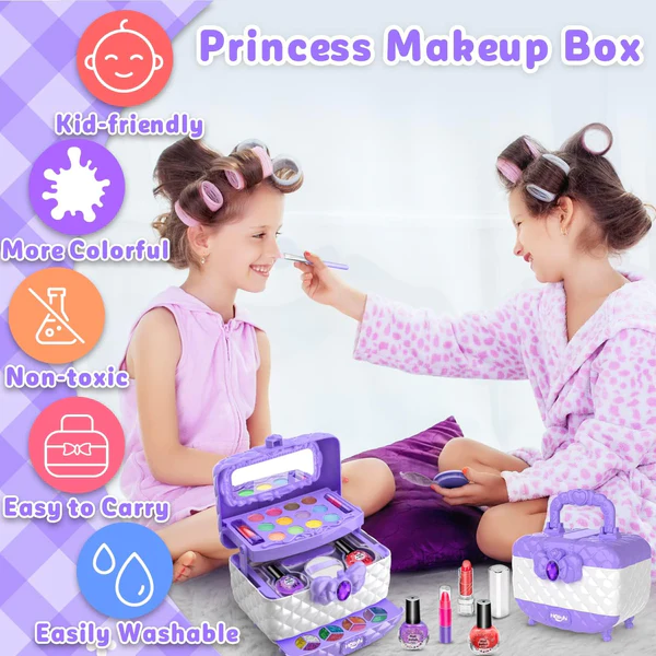 Kids Washable Makeup Beauty Kit-Festivesl