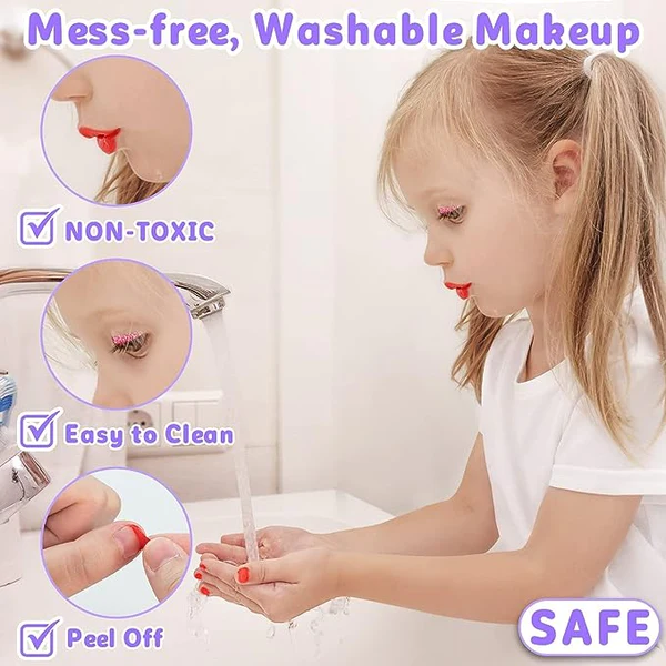 Kids Washable Makeup Beauty Kit-Festivesl