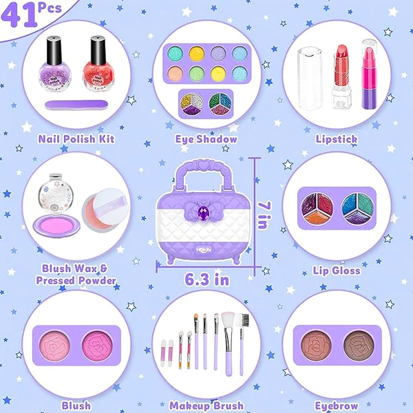 Kids Washable Makeup Beauty Kit-Festivesl