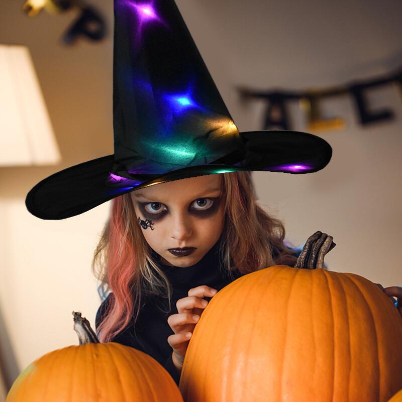 🧙HALLOWEEN PRESALE 48% OFF-Glowing Witch Hat - 2 in 1 Hanging/Wearable(BUY 8 GET FREE SHIPPING)-Festivesl
