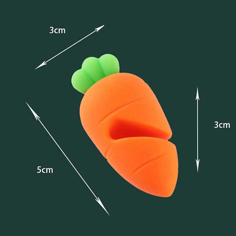 Carrot Shaped Spill-Proof Steam Releaser Pot Lid Holders-Festivesl