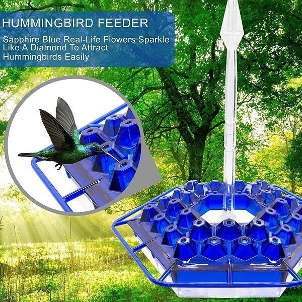 🔥2023 Spring Hot Sale 49% OFF - Mary's Hummingbird Feeder With Perch And Built-in Ant Moat（BUY 3 FREE SHIPPING）-Festivesl