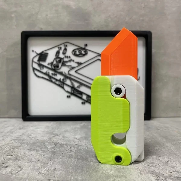🔥HOT SALE NOW 49% OFF - 🥳 2023 3D Gravity Carrot Knife Decompression Toy-Festivesl
