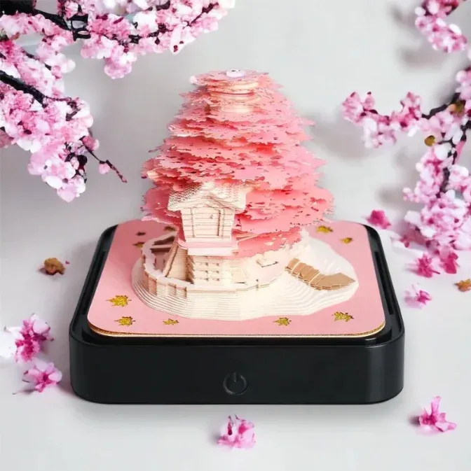 💖55% OFF Hot sale🔥2024Handcrafted Sakura Omoshiroi Calendars🏰🏰-Festivesl
