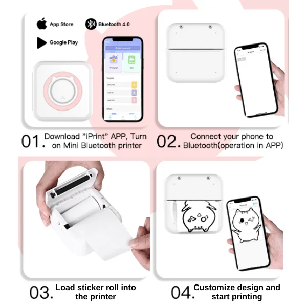 Instant Sticker Printer-Festivesl