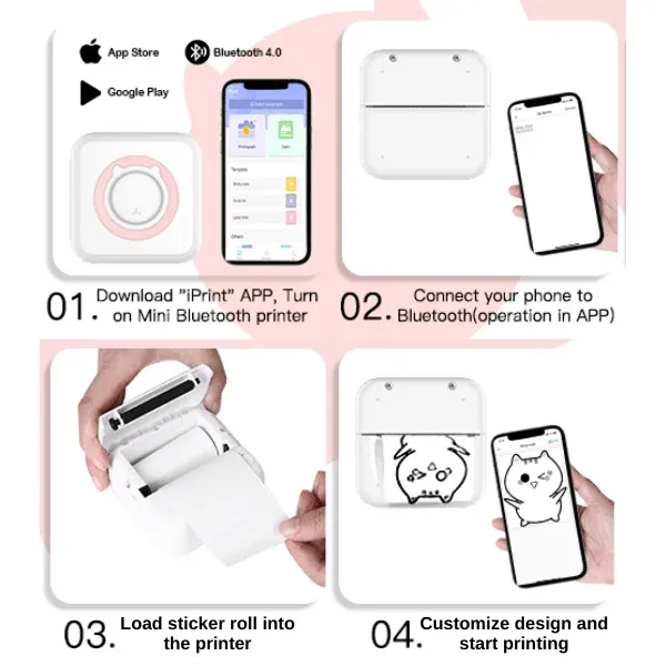 Instant Sticker Printer-Festivesl