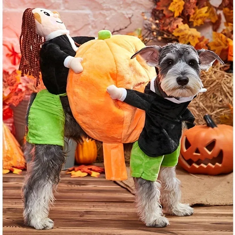 🎃Halloween Special 49% OFF🎃Dog & Cat Pumpkin Halloween Costume(BUY 2 GET FREE SHIPPING）-Festivesl