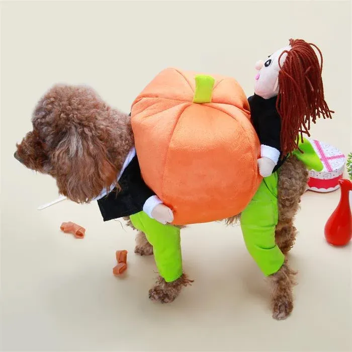 🎃Halloween Special 49% OFF🎃Dog & Cat Pumpkin Halloween Costume(BUY 2 GET FREE SHIPPING）-Festivesl